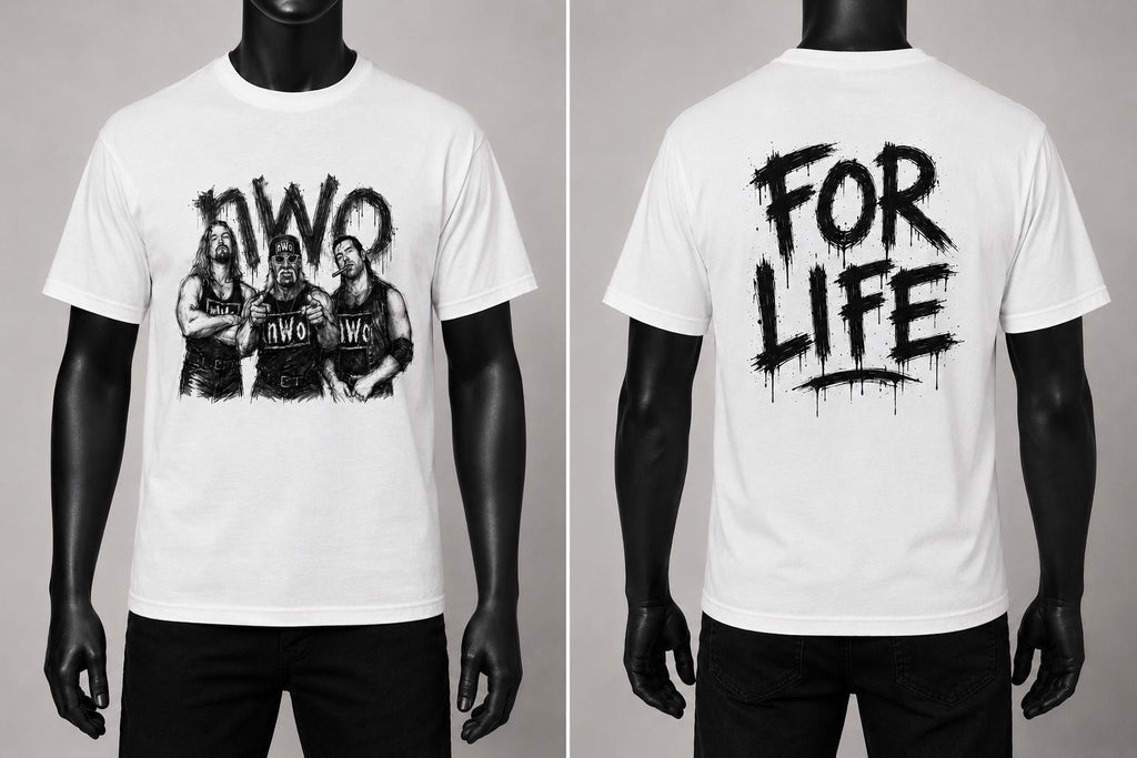 NWO 4 Life Wrestling T-Shirt