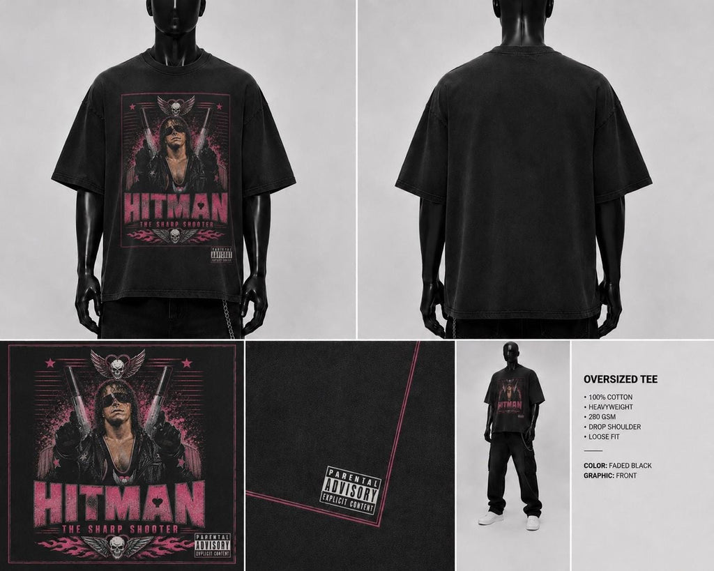 Hitman Oversized Wrestling Tee