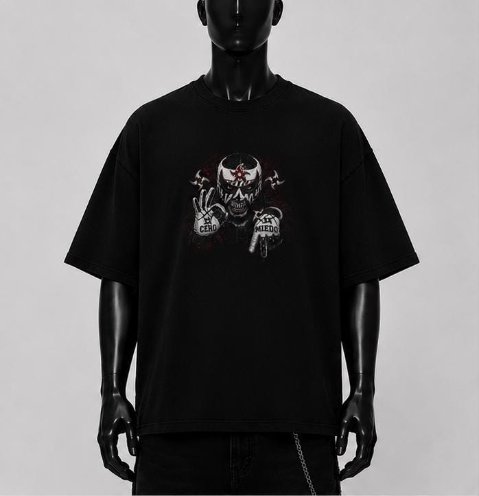 Cero Miedo Lucha Libre Graphic Tee