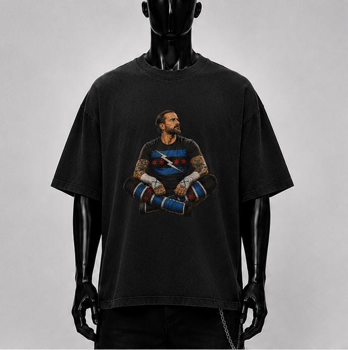 Punk Best In The World Wrestling Graphic Tee