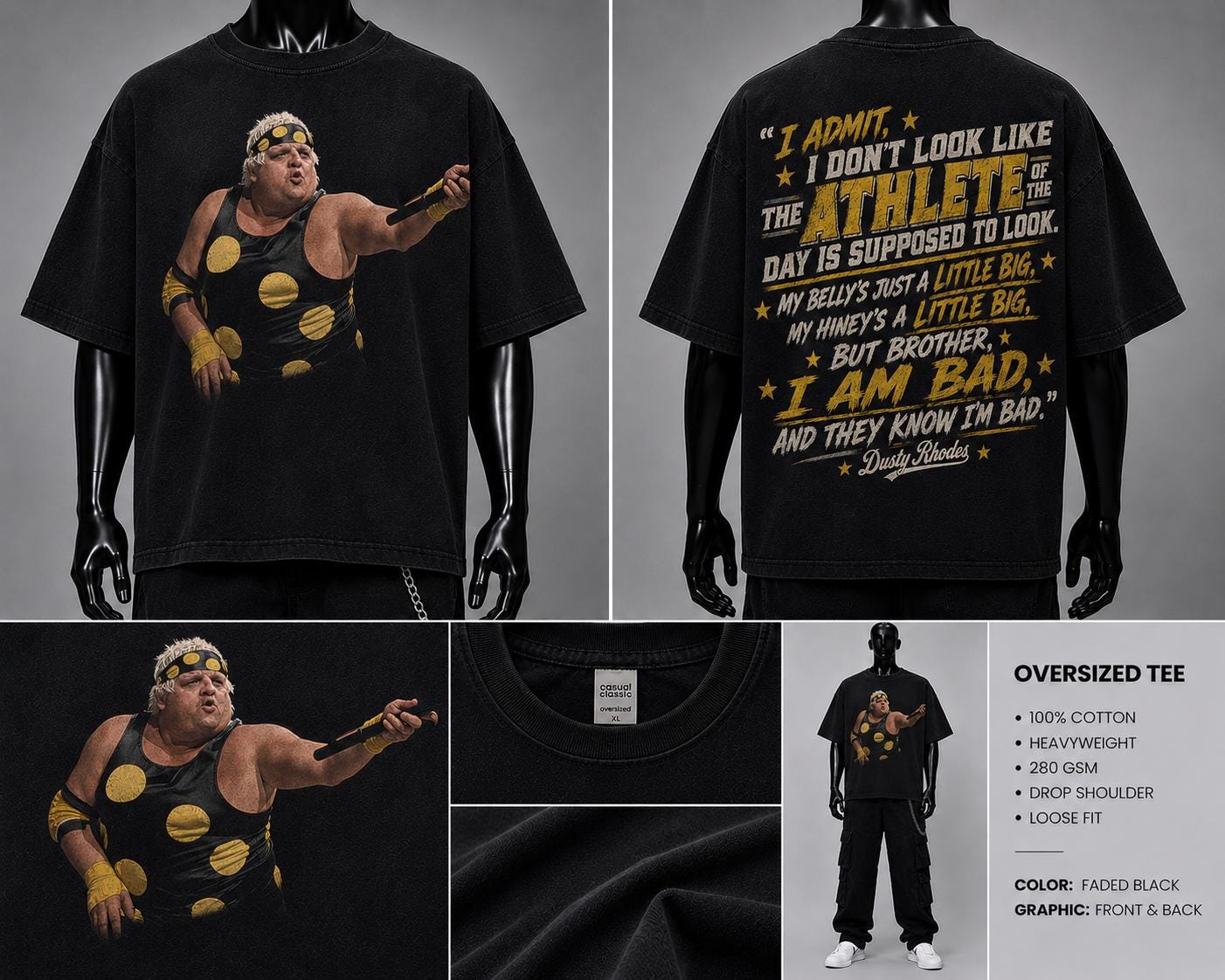 American Dream Wrestling Graphic Tee