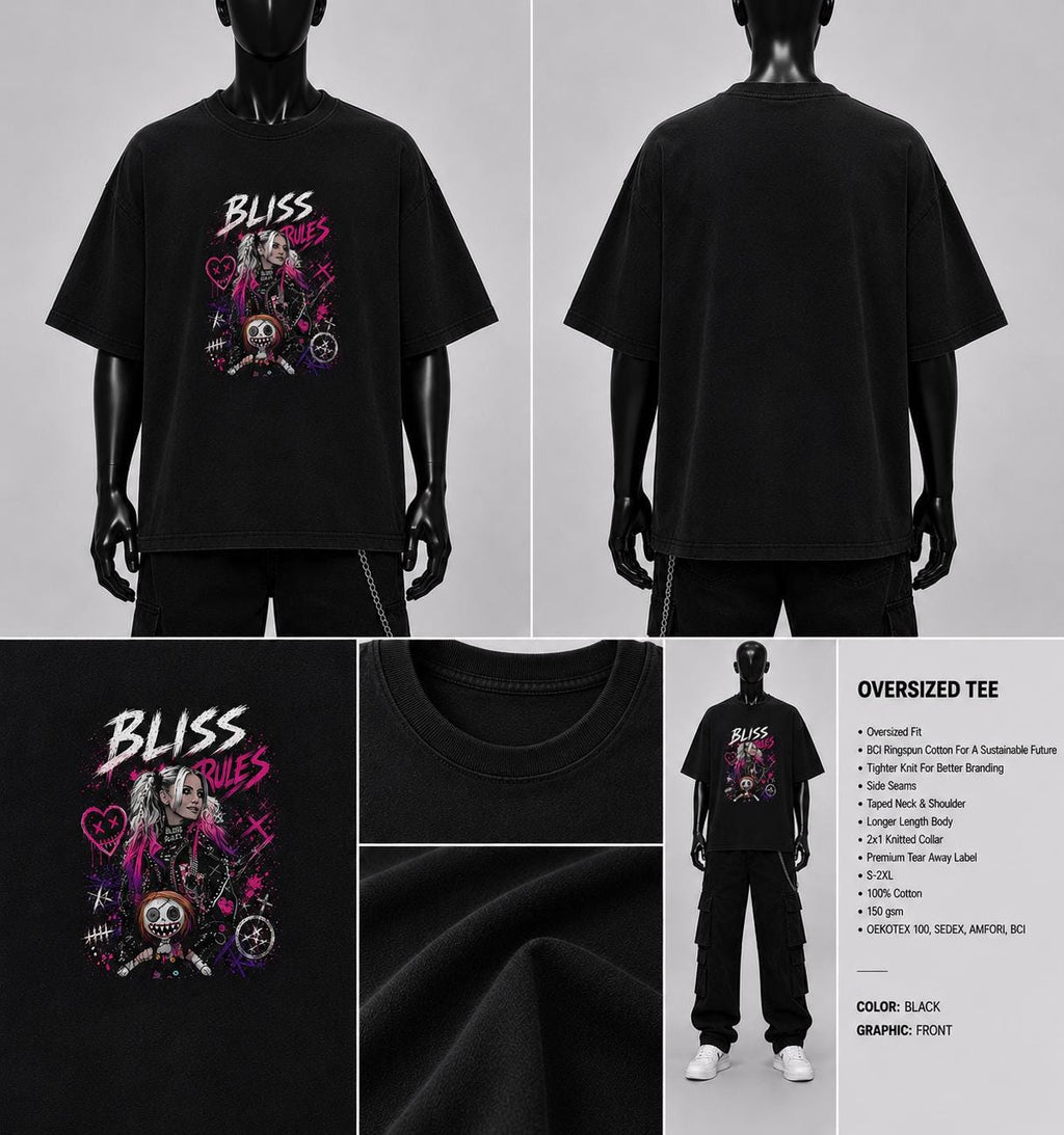 Bliss Rules Wrestling T-Shirt