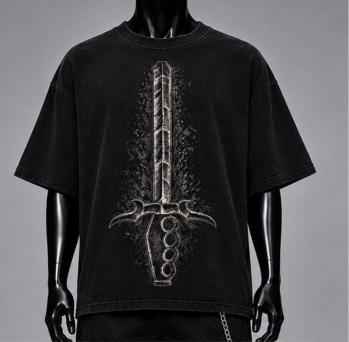 Suplex City Graphic Tee w/ Sword