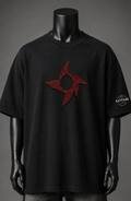 T-shirt oversize en strass Penta Dragon Cero Miedo