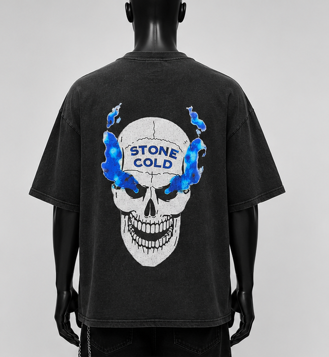 T-shirt Crâne Fumeur "Hell Yeah"