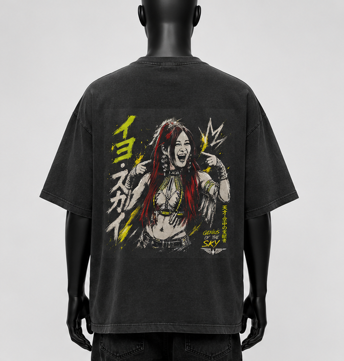 T-shirt de catch oversize IYO SKY
