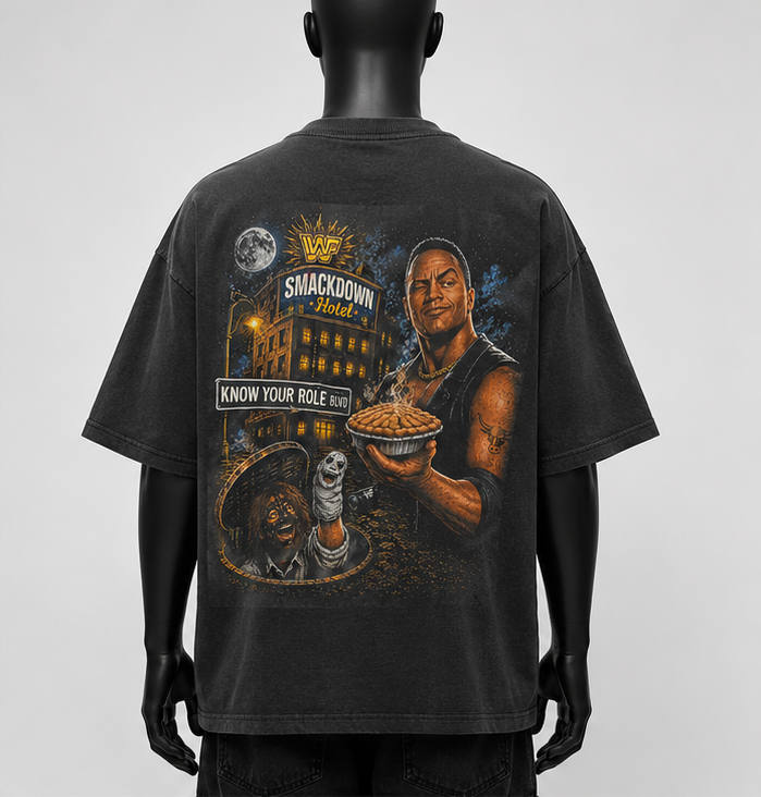 T-shirt de catch ample SmackDown Hotel