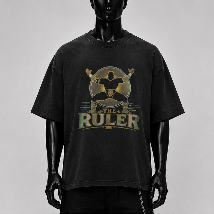 Oba Femi The Ruler Oversized Wrestling Tee