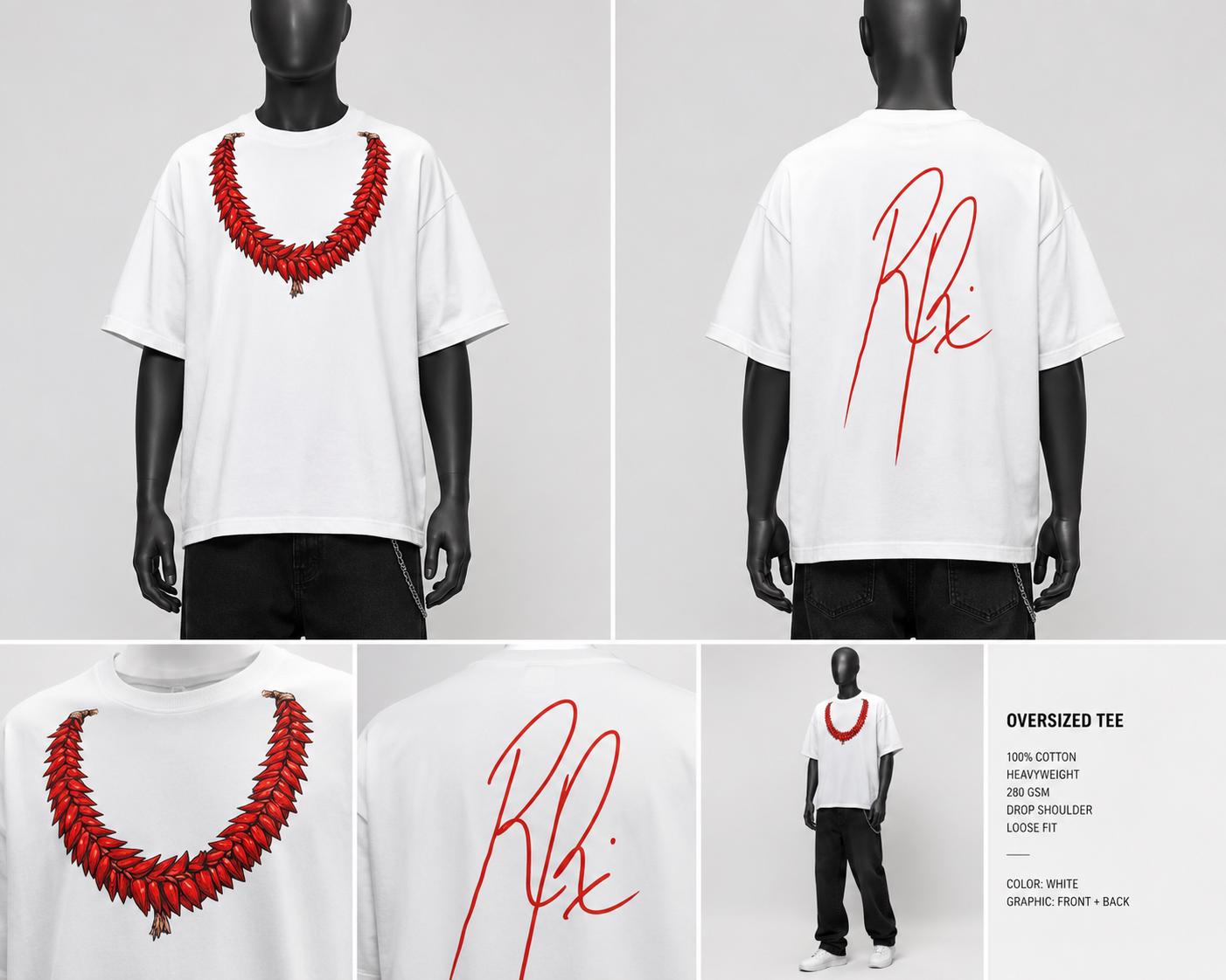 Ula Fala Oversized Wrestling Tee