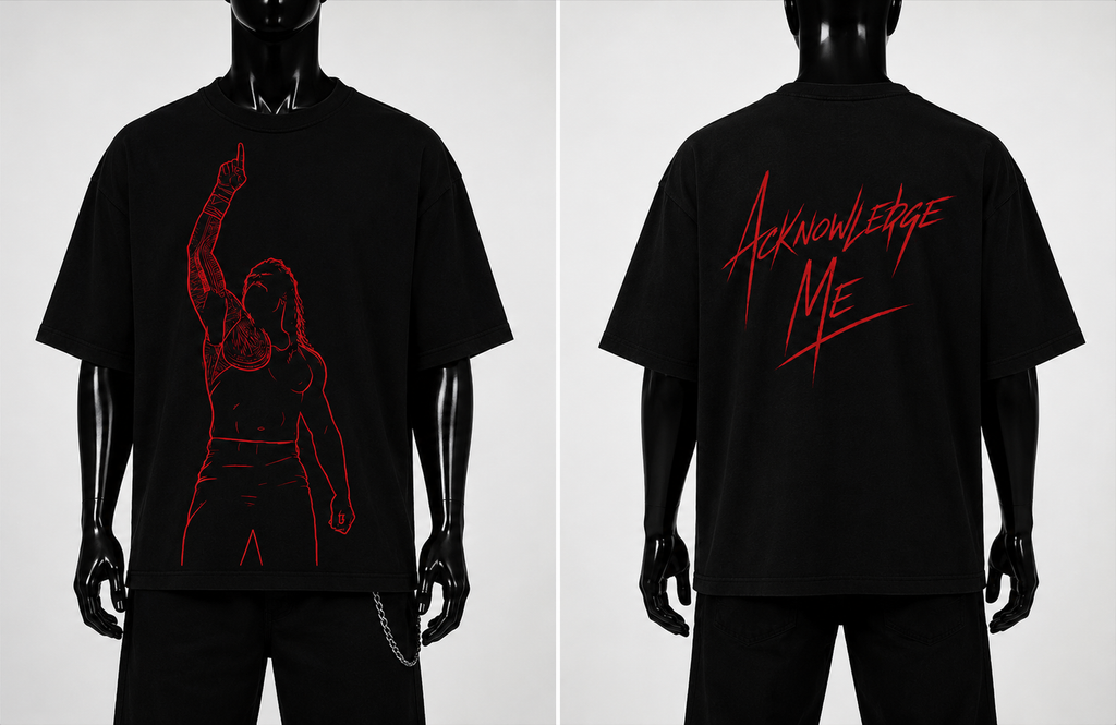 Acknowledge Me Wrestling T-Shirt
