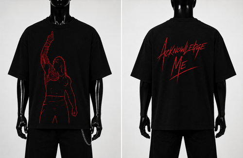 Acknowledge Me Wrestling T-Shirt
