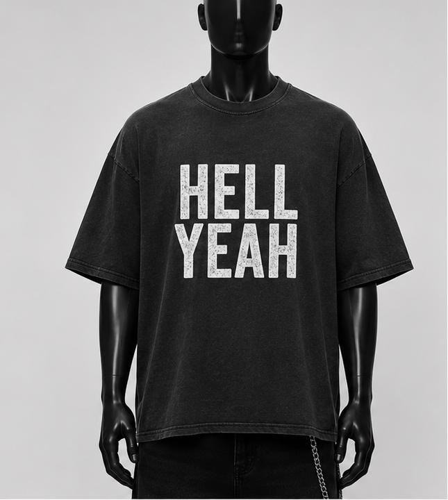 Hell Yeah Smoking Skull Tee