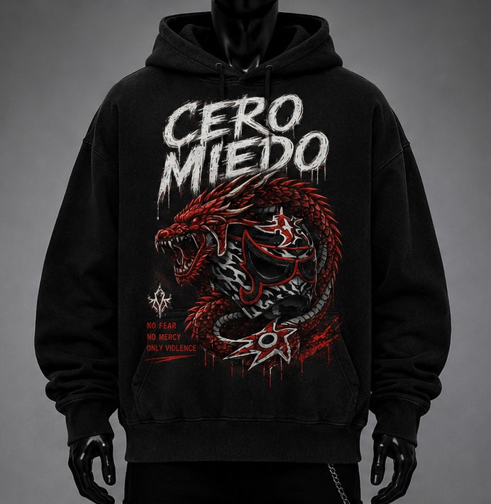 Cero Miedo Dragon Hoodie