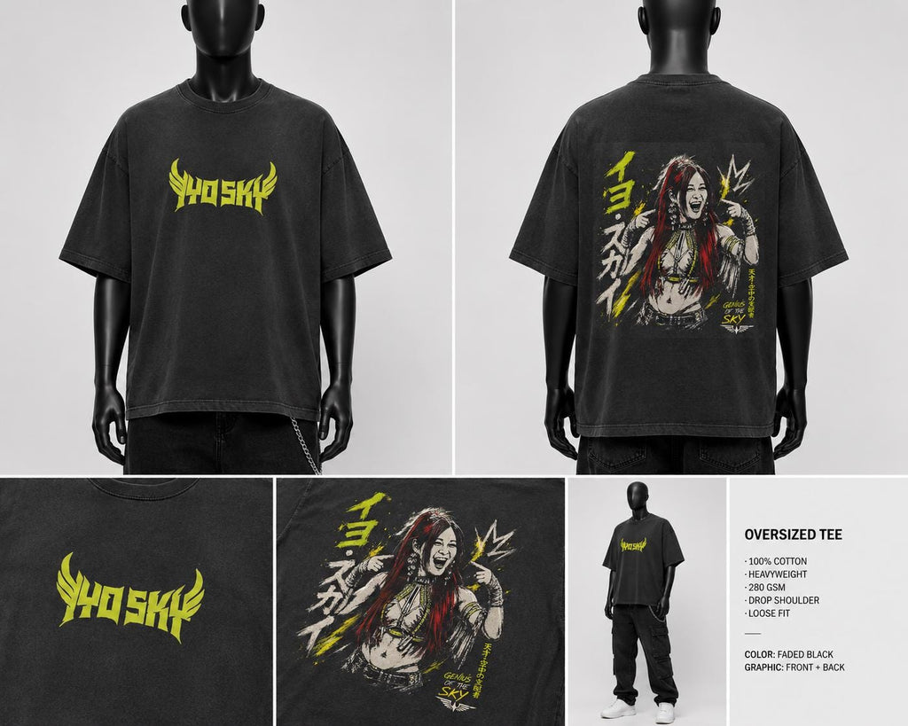 IYO SKY Oversized Wrestling Tee