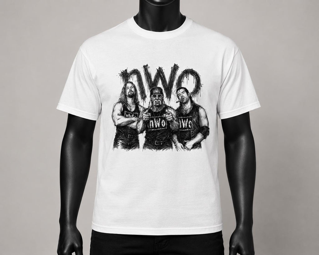 NWO 4 Life Wrestling T-Shirt