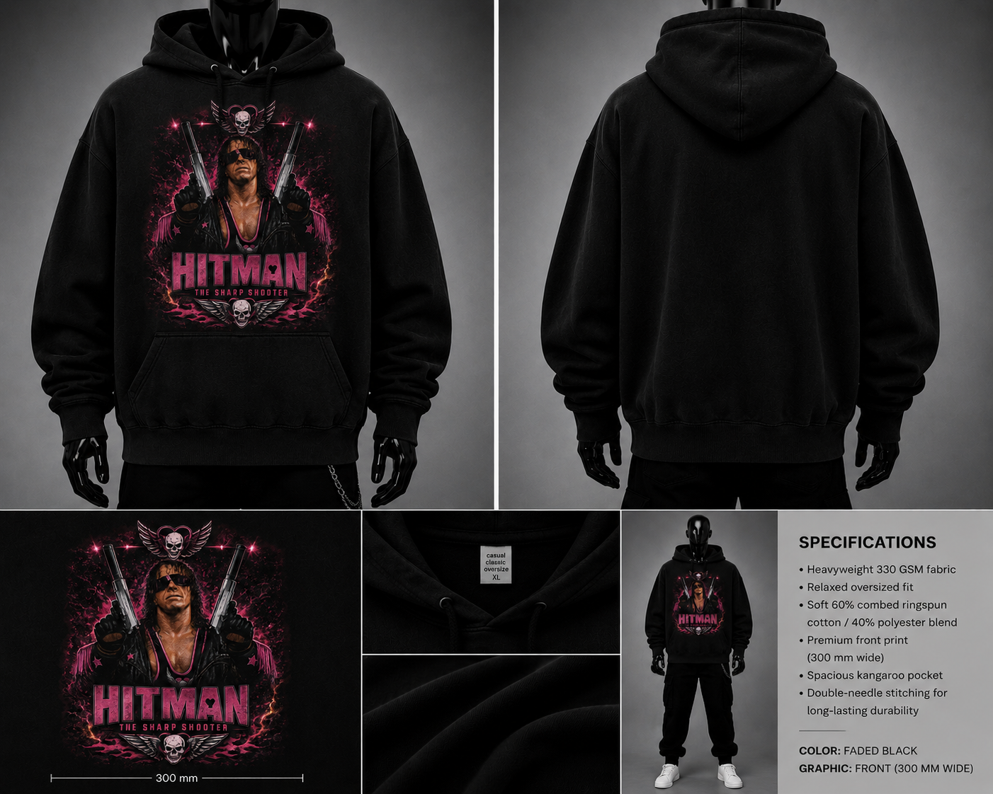 Hitman The Sharp Shooter Hoodie