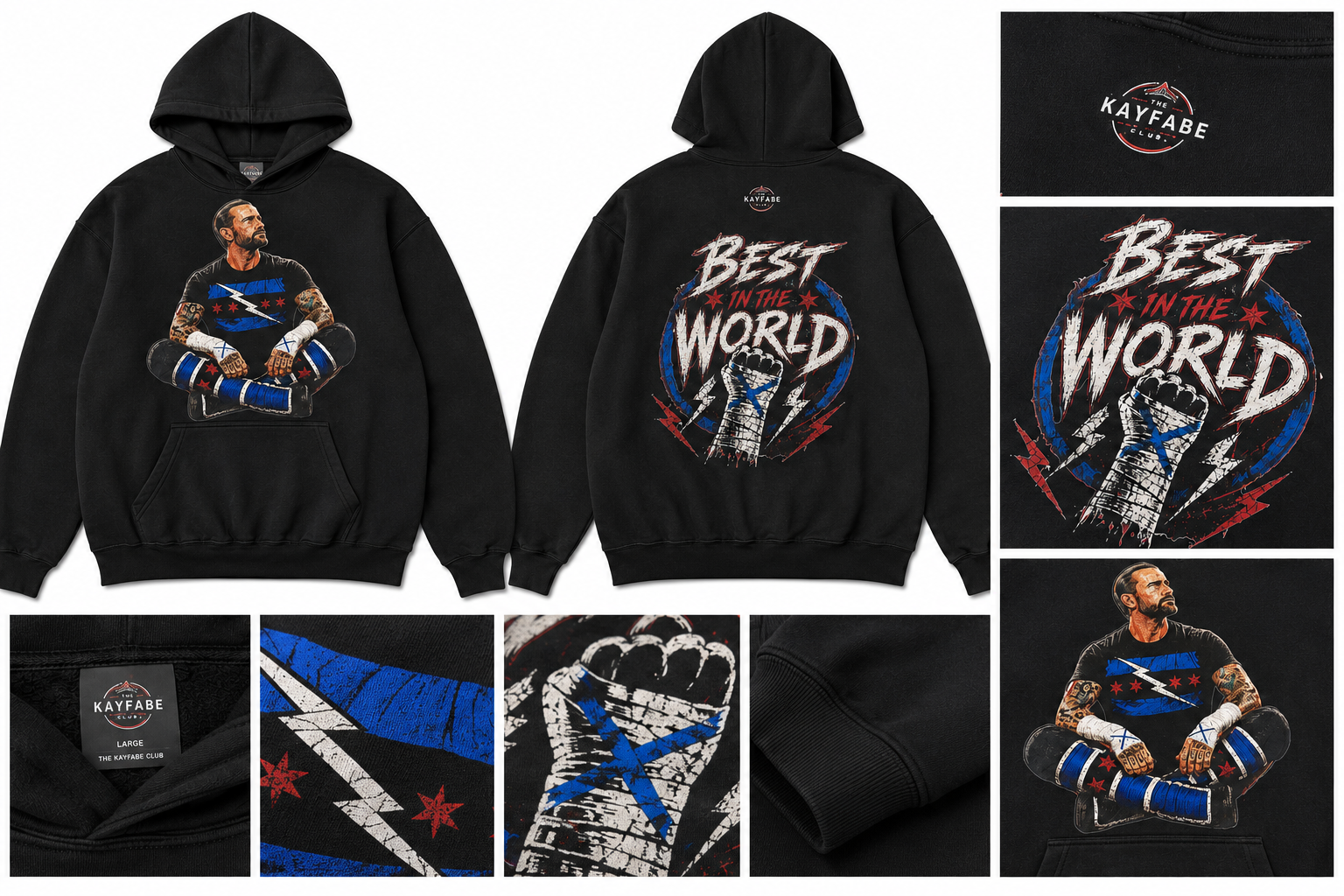 Best in The World Wrestling Hoodie