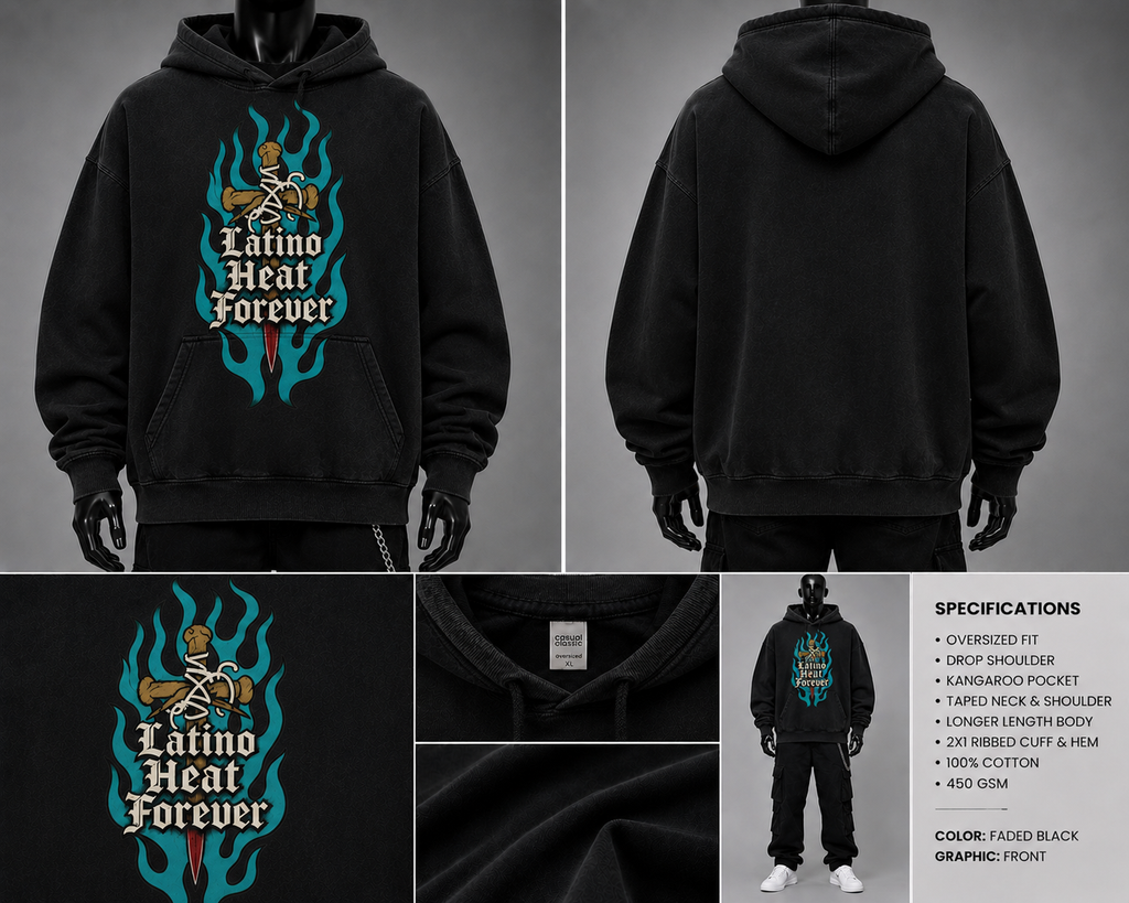 Latino Heat Forver Hoodie