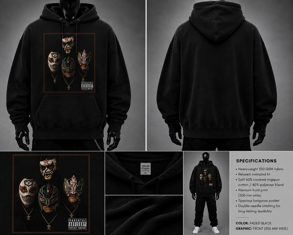 Lucha Row Hoodie